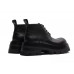 Doc Martens men's English style high top black leather shoes mid-working ankle boots 152002