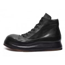 New non-slip and wear-resistant handmade horsehide high-top men's shoes thick-soled Martin leather boots HA1-3